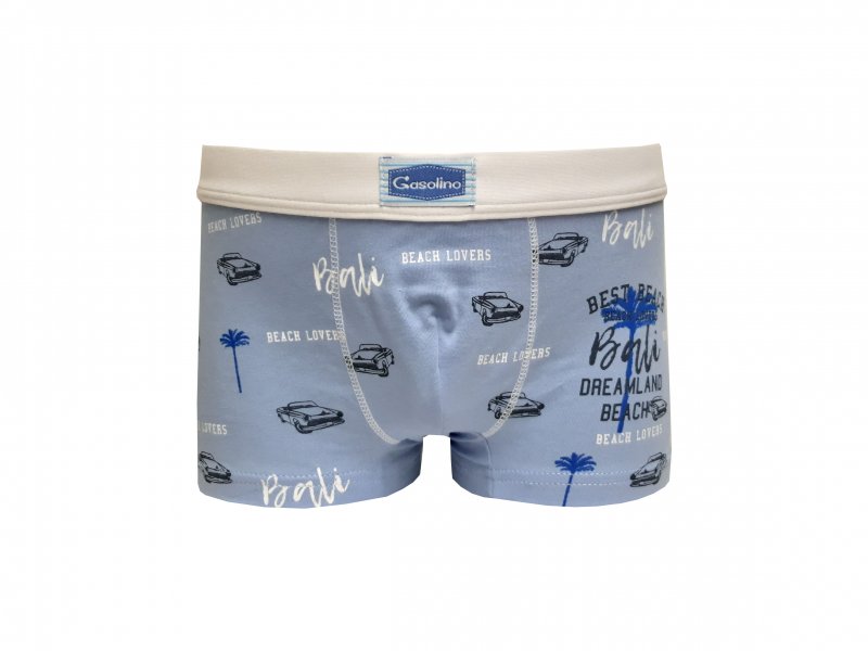 Gasolino boxerky chlapecké Beach lovers 3404 modré | Vermali.cz